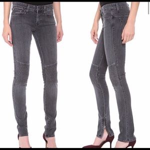 Vince | 26 Zip Ankle 5 Pocket Moto Jean